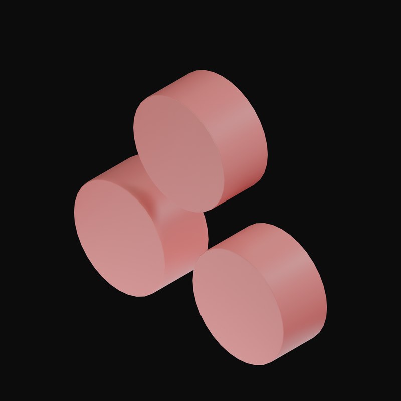 Asana 3D Logo - 3D icon from Developer Tool Logos 3D
