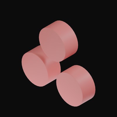 Asana 3D Logo - 3D icon from Developer Tool Logos 3D