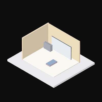 Free-Weights Floor - illustration from Interior Scene Icons