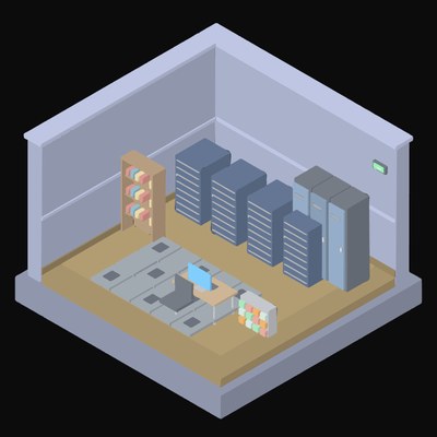 Isometric Room Block Icons - 30 Illustration assets