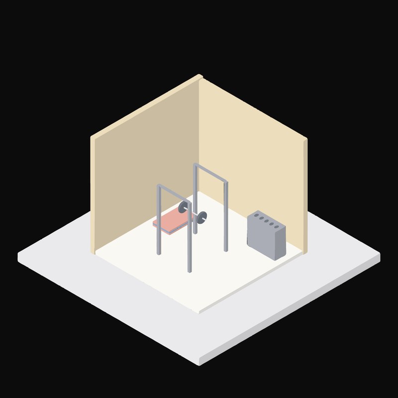 Strength Training Rig - illustration from Interior Scene Icons