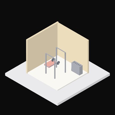 Strength Training Rig - illustration from Interior Scene Icons