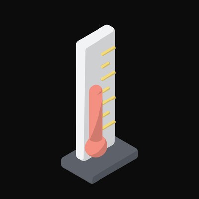 Thermometer Gauge Animated Icon - animated icon from Data and Analytics Motion Icons