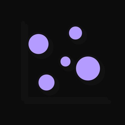 Embedding Cluster - animated icon from Neo Brutalist AI Loading States