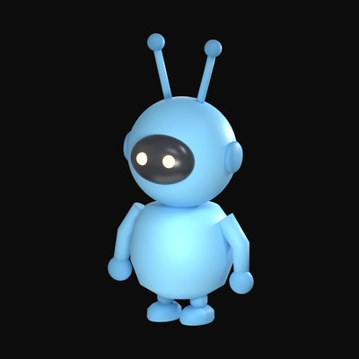 Clay Robot Characters 3D - 12 3D assets