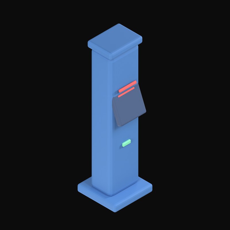 Barcode Reader Stand - 3D icon from Payment and Commerce Hardware 3D Icons