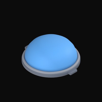 Balance Trainer Dome - 3D icon from Fitness and Gym Equipment 3D Icons