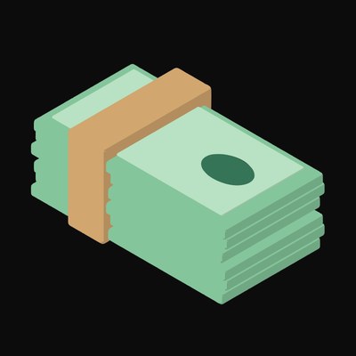 Banded Bundle of Banknotes - illustration from Payment and Commerce Hardware Icons